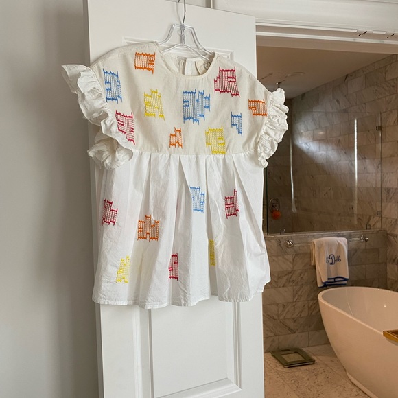 Anthropologie Amit Aggarwal beaded embroidered top - Picture 2 of 7